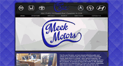 Desktop Screenshot of meekmotors.net